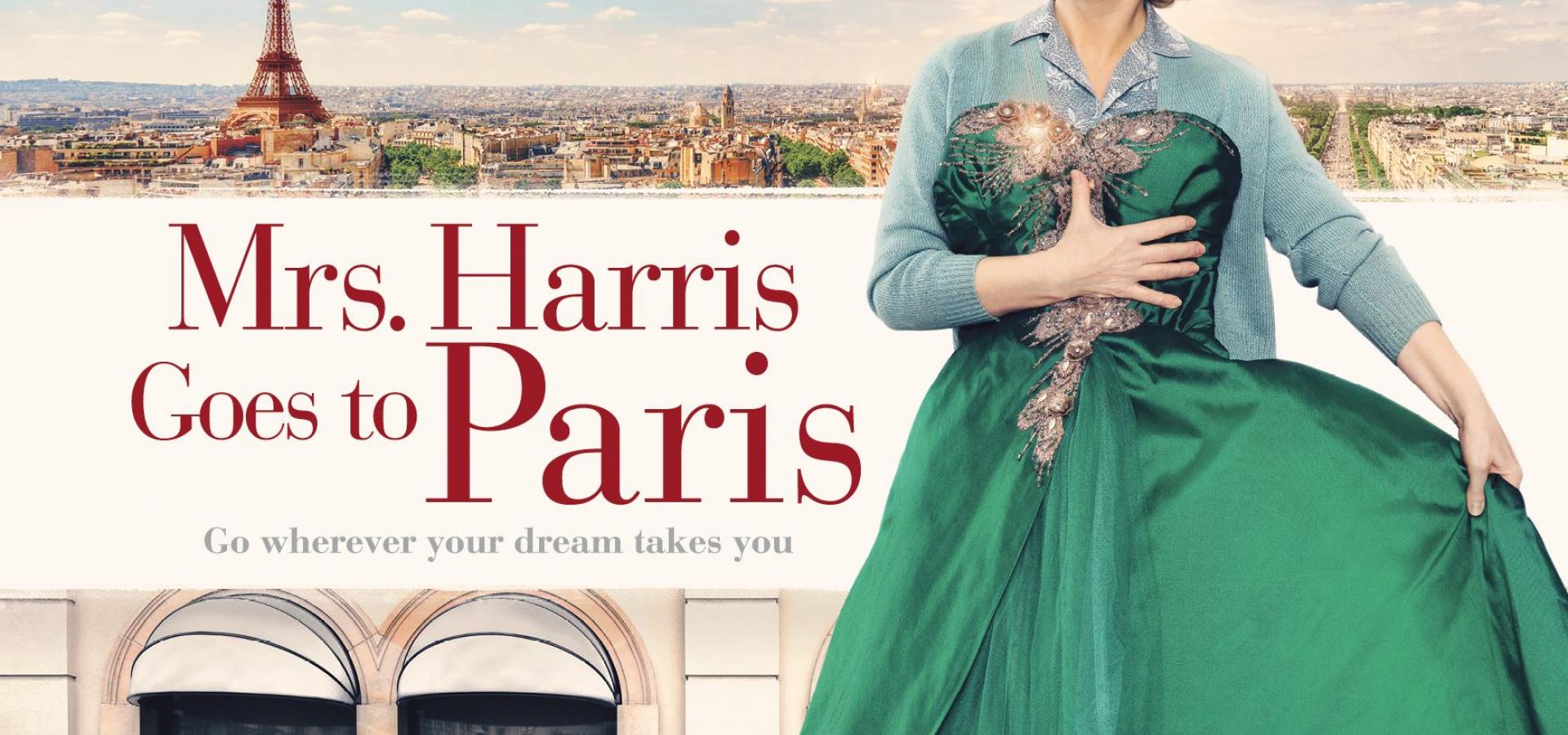 Film för daglediga " Mrs Harris goes to Paris"