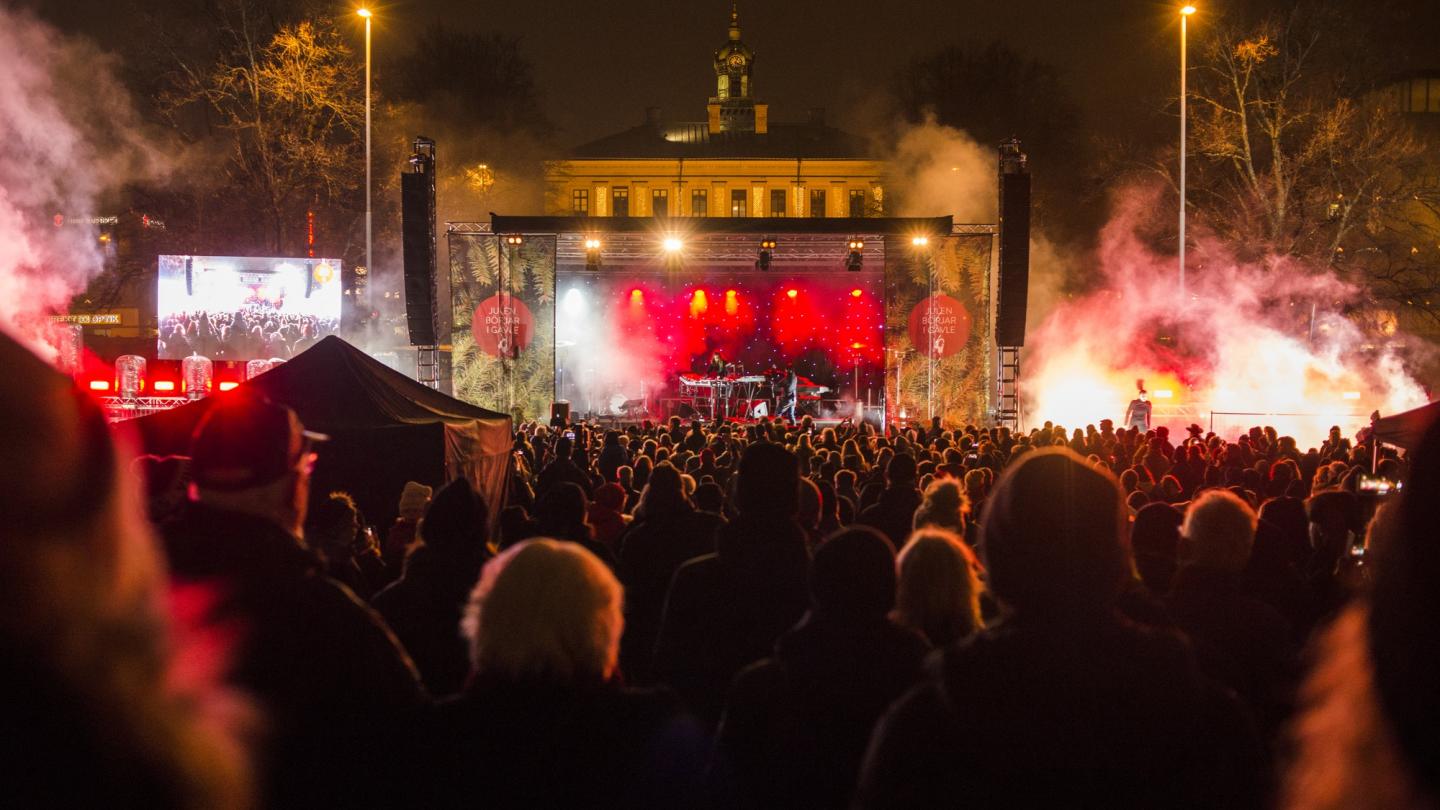 Julkonsert i Gävle. Foto Daniel Bernstål