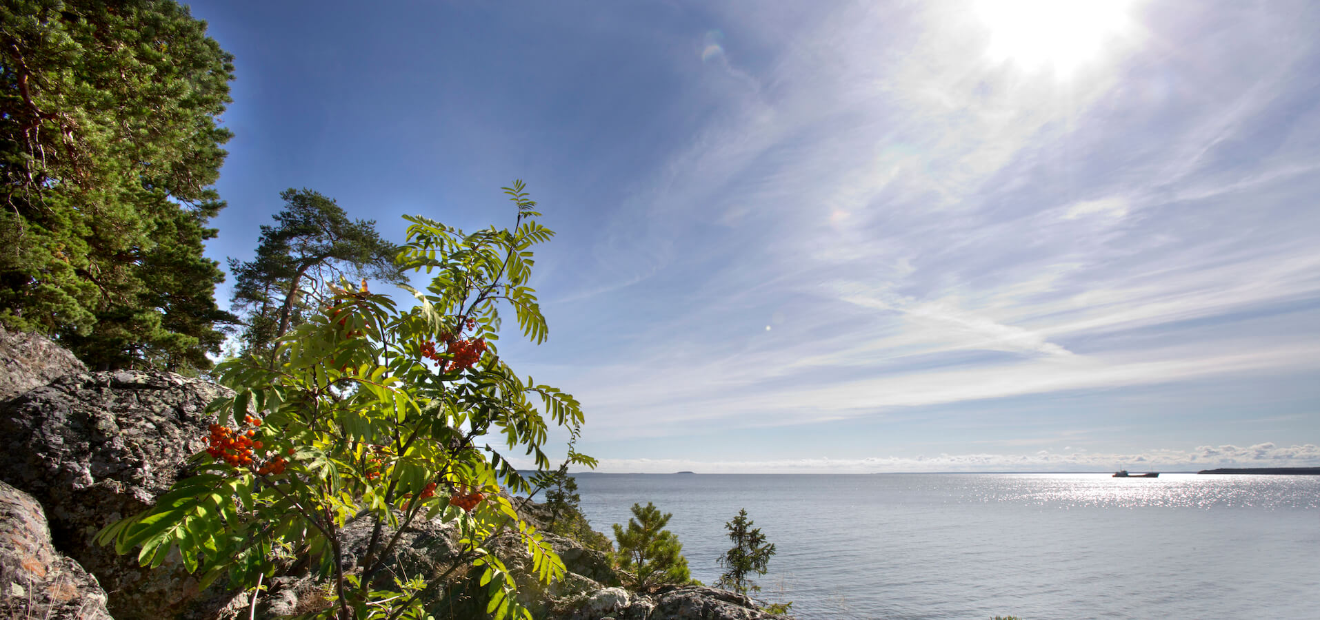 Utsikt från Gråberget över havet