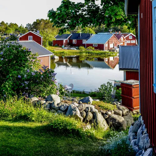 Kuggören fishing hamlet.
