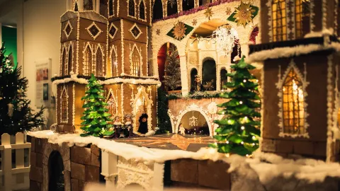Gingerbread house